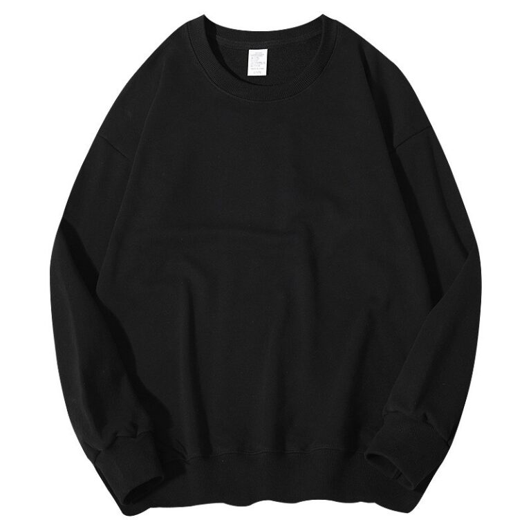 Heavyweight Cotton 3D Tailored Oversized Crew Neck Long Sleeve Sweatshirt