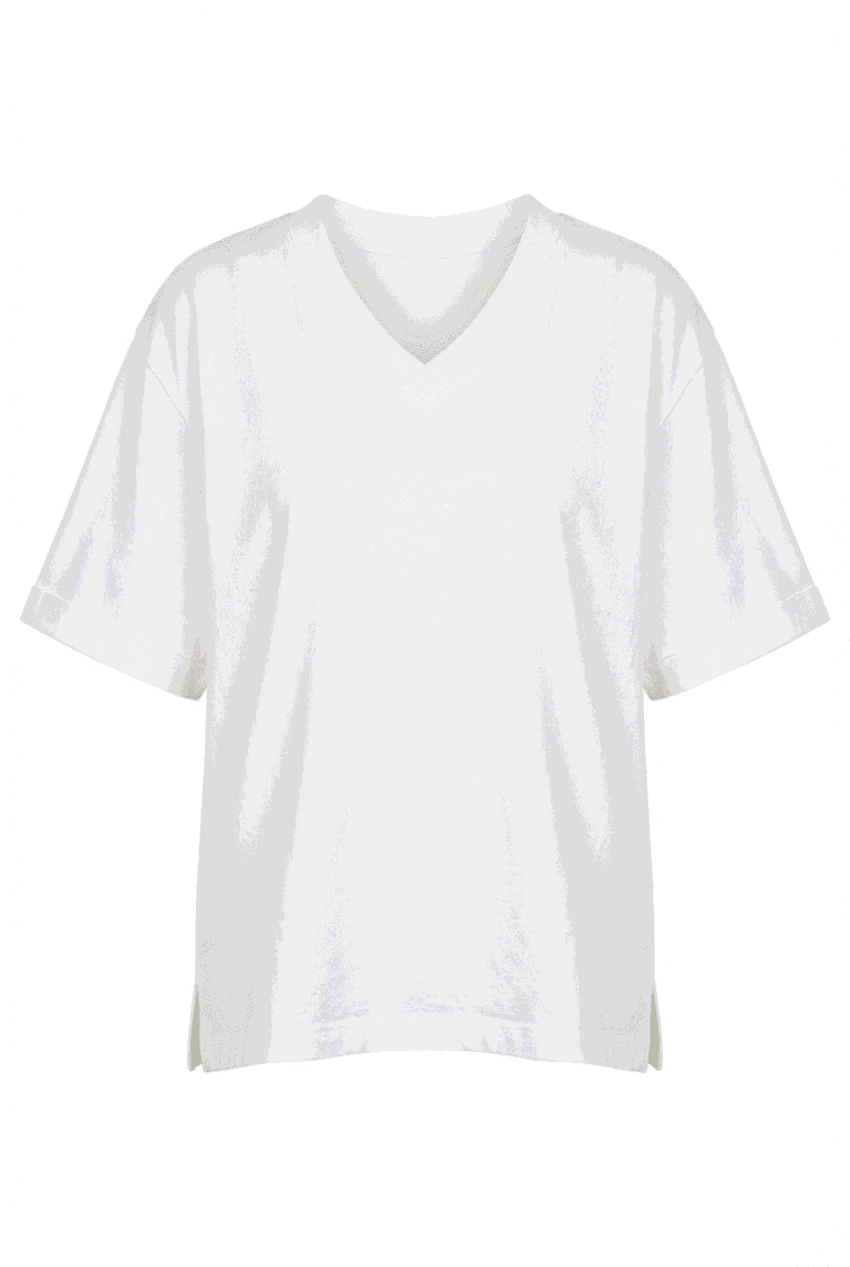 V-Neck Short Sleeve T-Shirt