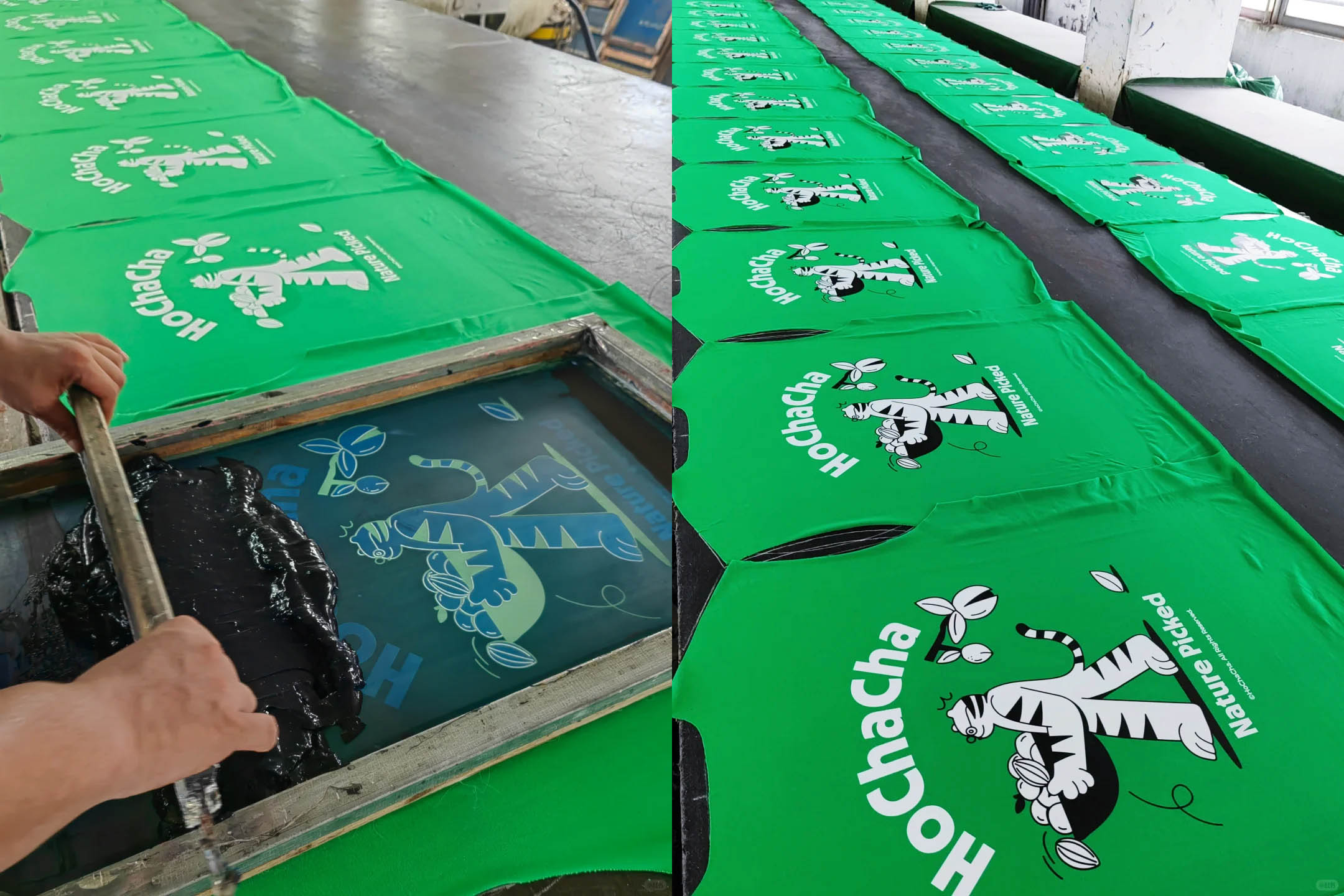 Screen printing workshop