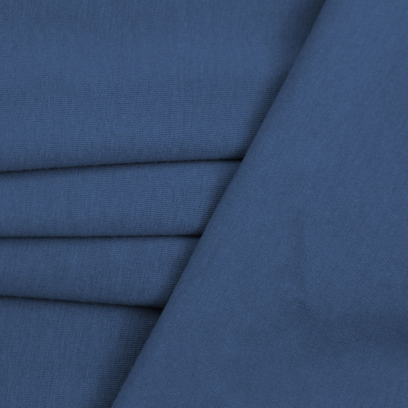 3A Antibacterial Silver Ion Odor-Resistant Premium Cotton Jersey Fabric Front and Back