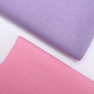 Stretch pique knit fabric with breathable texture for polo shirts and sportswear