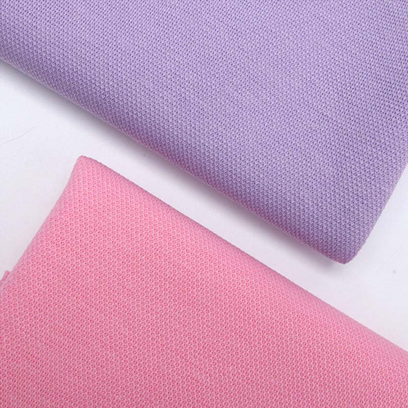 20G Stretch Pique Fabric – Moisture-Wicking Knit for Polo Shirts & Activewear
