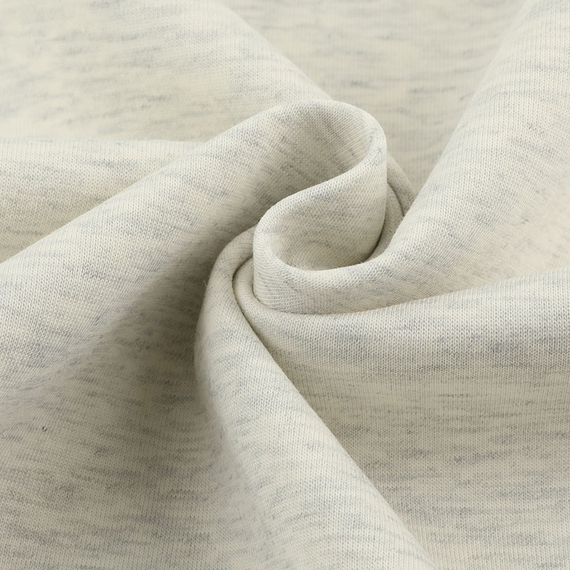 Soft rayon blend air layer fabric with smooth surface and clean drape