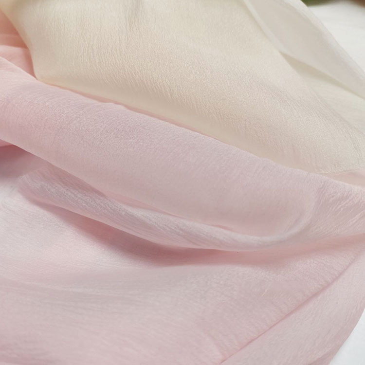soft faux silk organza fabric drape