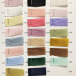 multi color crinkle organza fabric