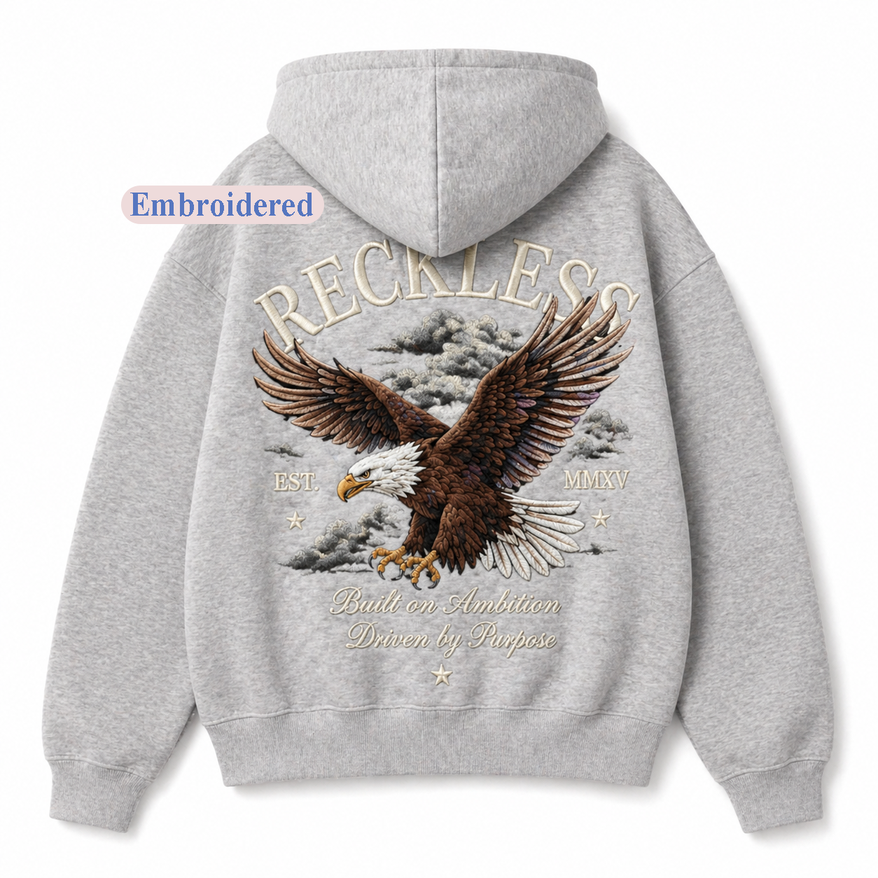 Men black cropped zip up hoodie, heavyweight blank fleece jacket, custom DTG print & rhinestone hotfix, oversized streetwear hooded sweatshirt
