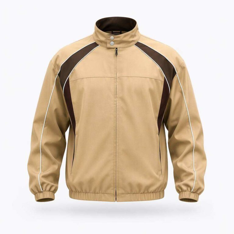 Y2K Contrast Panel Windbreaker