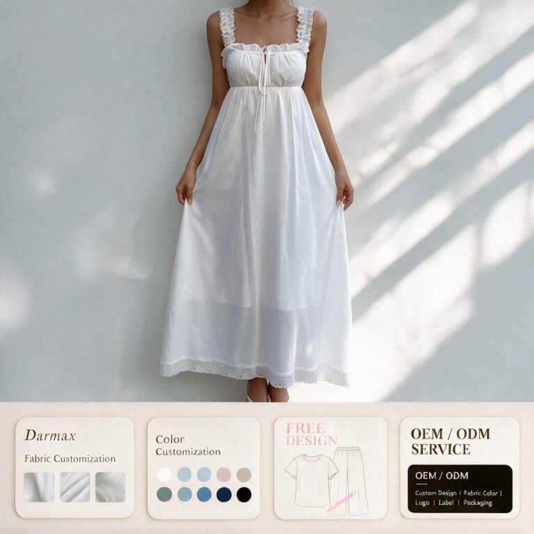 White Ruffle-Strap Maxi Dress
