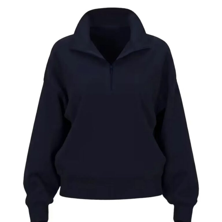 Sporty Quater-Zip Sweatshirt
